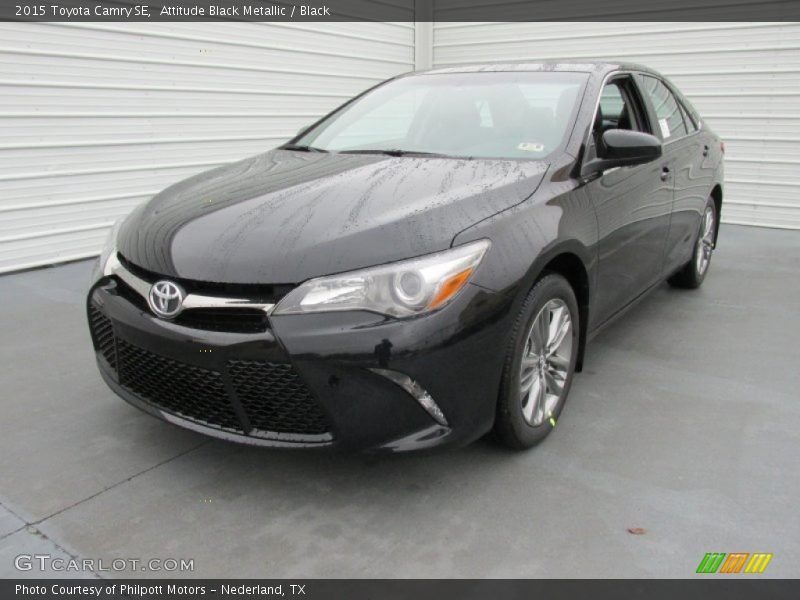 Attitude Black Metallic / Black 2015 Toyota Camry SE