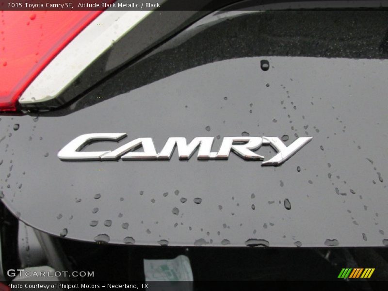 Attitude Black Metallic / Black 2015 Toyota Camry SE