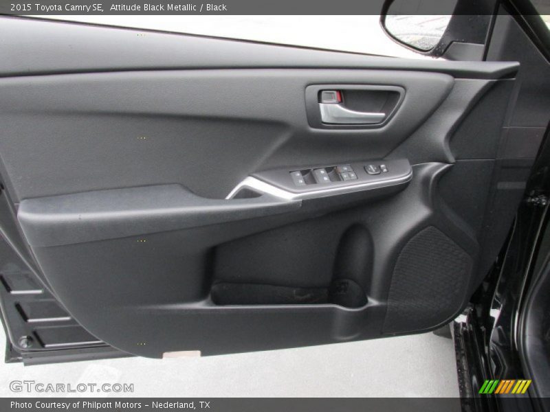 Attitude Black Metallic / Black 2015 Toyota Camry SE