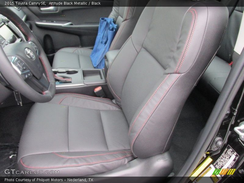 Attitude Black Metallic / Black 2015 Toyota Camry SE