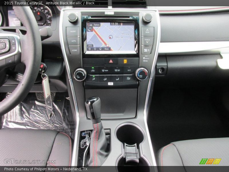 Attitude Black Metallic / Black 2015 Toyota Camry SE