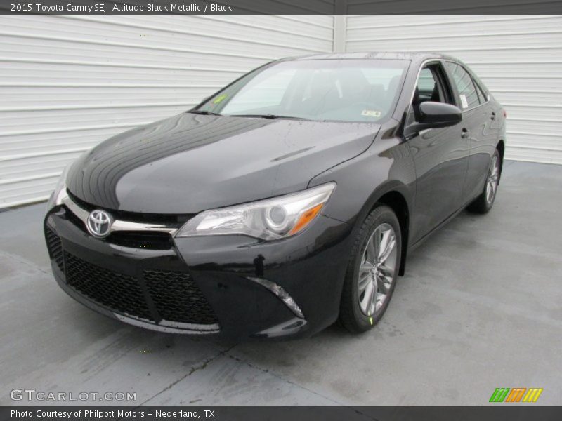 Attitude Black Metallic / Black 2015 Toyota Camry SE