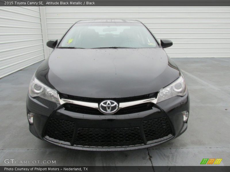 Attitude Black Metallic / Black 2015 Toyota Camry SE
