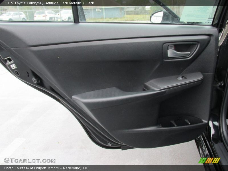 Attitude Black Metallic / Black 2015 Toyota Camry SE