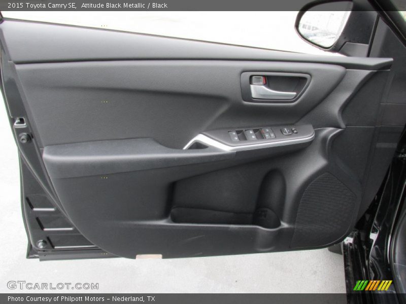 Attitude Black Metallic / Black 2015 Toyota Camry SE