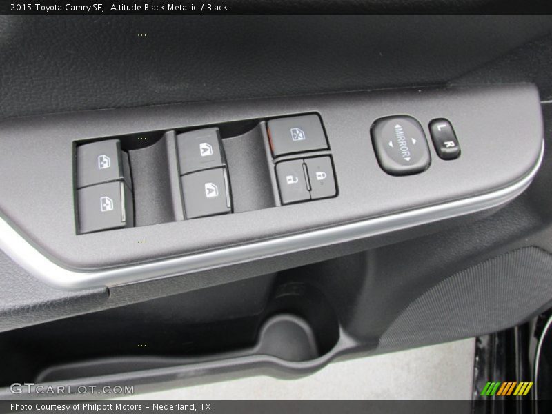 Attitude Black Metallic / Black 2015 Toyota Camry SE