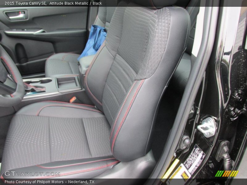Attitude Black Metallic / Black 2015 Toyota Camry SE