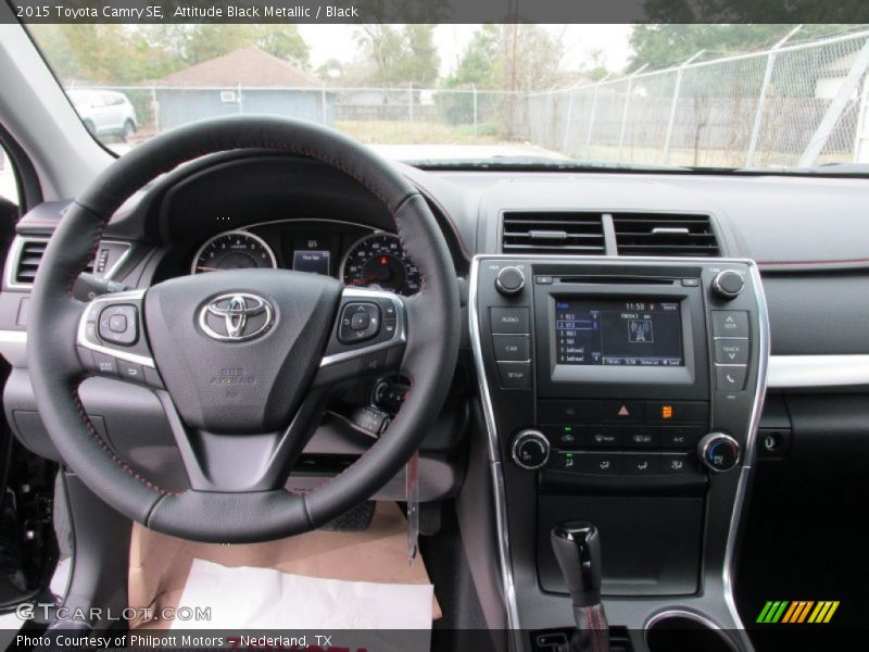 Attitude Black Metallic / Black 2015 Toyota Camry SE