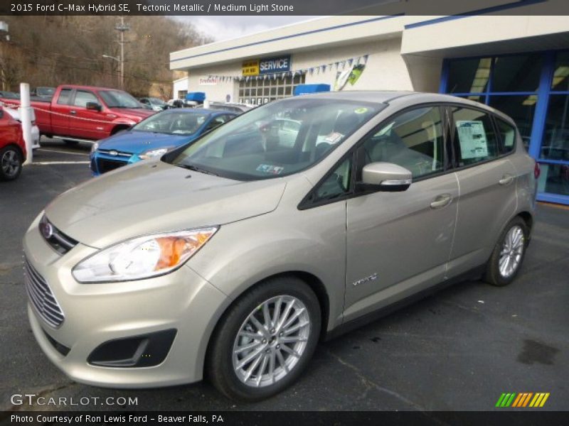 Tectonic Metallic / Medium Light Stone 2015 Ford C-Max Hybrid SE