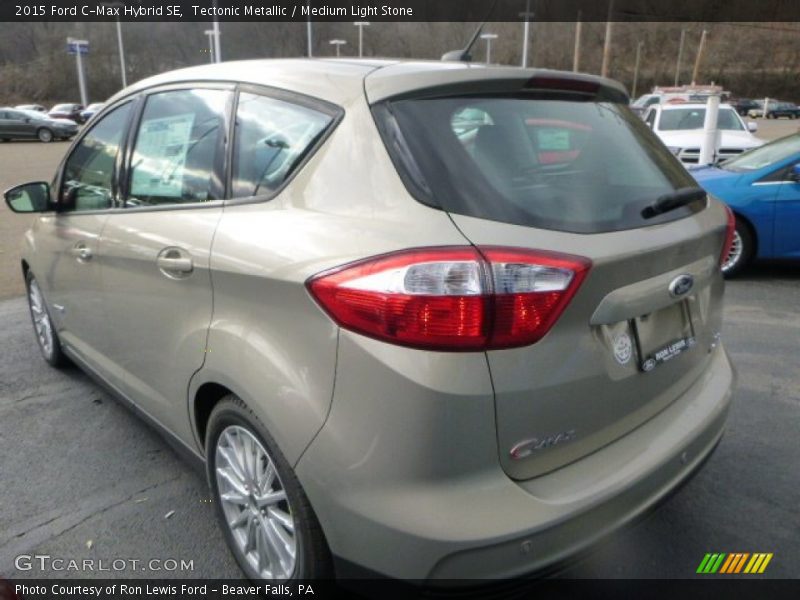 Tectonic Metallic / Medium Light Stone 2015 Ford C-Max Hybrid SE
