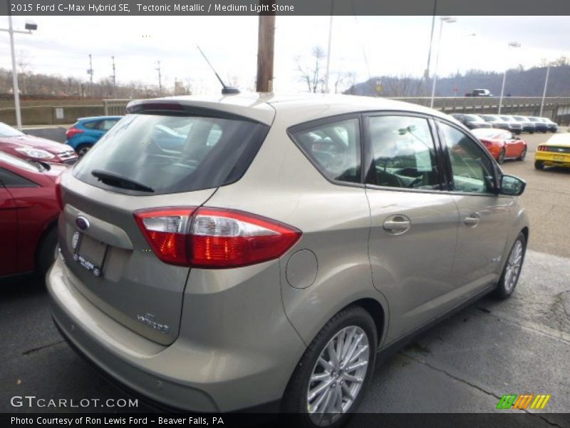 Tectonic Metallic / Medium Light Stone 2015 Ford C-Max Hybrid SE