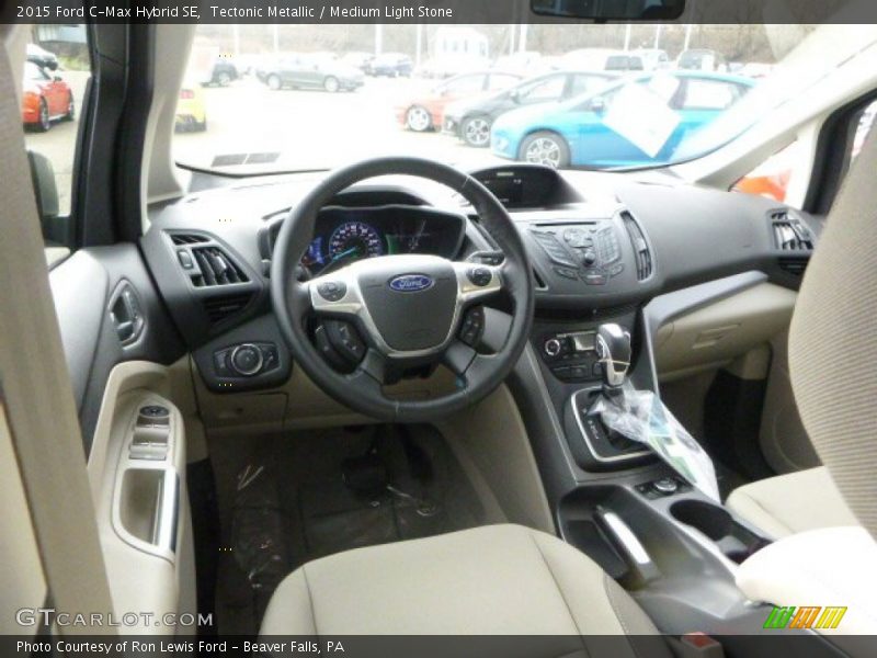 Tectonic Metallic / Medium Light Stone 2015 Ford C-Max Hybrid SE