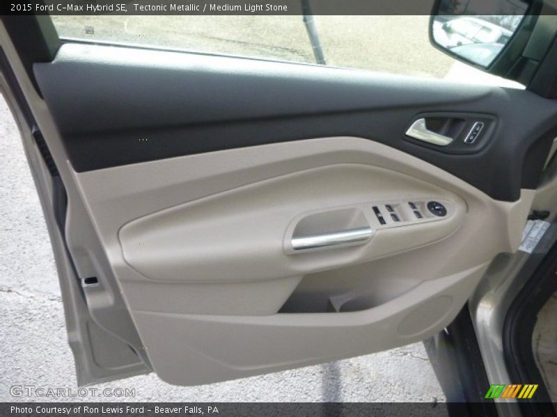 Tectonic Metallic / Medium Light Stone 2015 Ford C-Max Hybrid SE