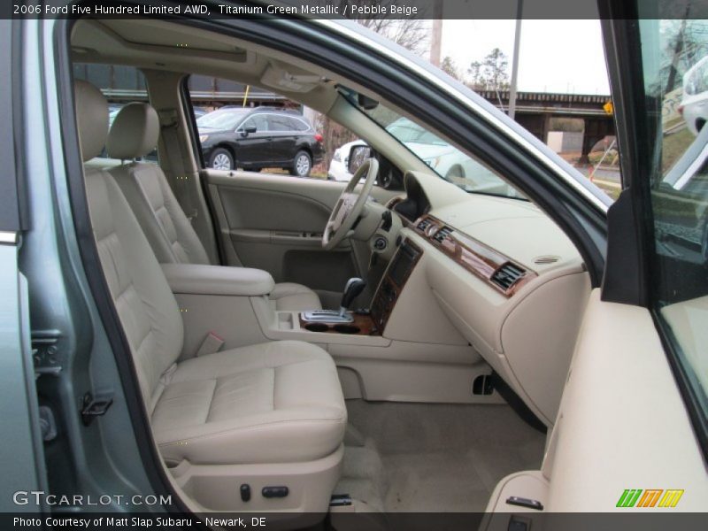Titanium Green Metallic / Pebble Beige 2006 Ford Five Hundred Limited AWD