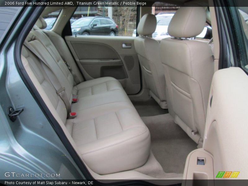 Titanium Green Metallic / Pebble Beige 2006 Ford Five Hundred Limited AWD