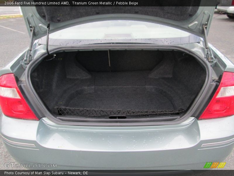 Titanium Green Metallic / Pebble Beige 2006 Ford Five Hundred Limited AWD