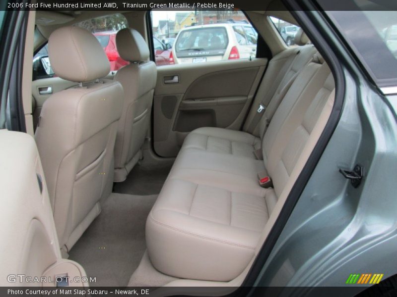 Titanium Green Metallic / Pebble Beige 2006 Ford Five Hundred Limited AWD