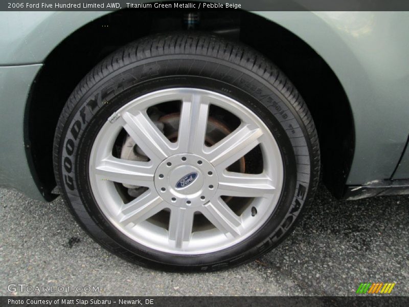 Titanium Green Metallic / Pebble Beige 2006 Ford Five Hundred Limited AWD