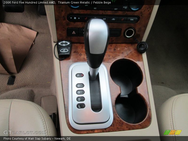 Titanium Green Metallic / Pebble Beige 2006 Ford Five Hundred Limited AWD