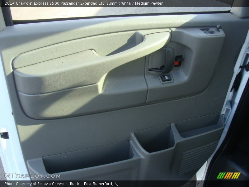 Summit White / Medium Pewter 2014 Chevrolet Express 3500 Passenger Extended LT