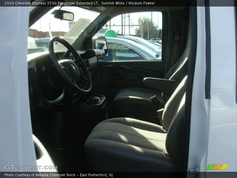 Summit White / Medium Pewter 2014 Chevrolet Express 3500 Passenger Extended LT