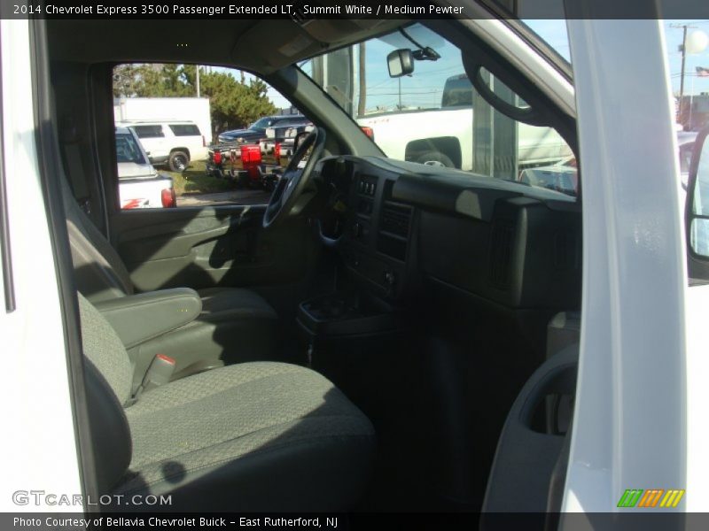 Summit White / Medium Pewter 2014 Chevrolet Express 3500 Passenger Extended LT
