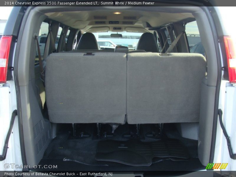 Summit White / Medium Pewter 2014 Chevrolet Express 3500 Passenger Extended LT