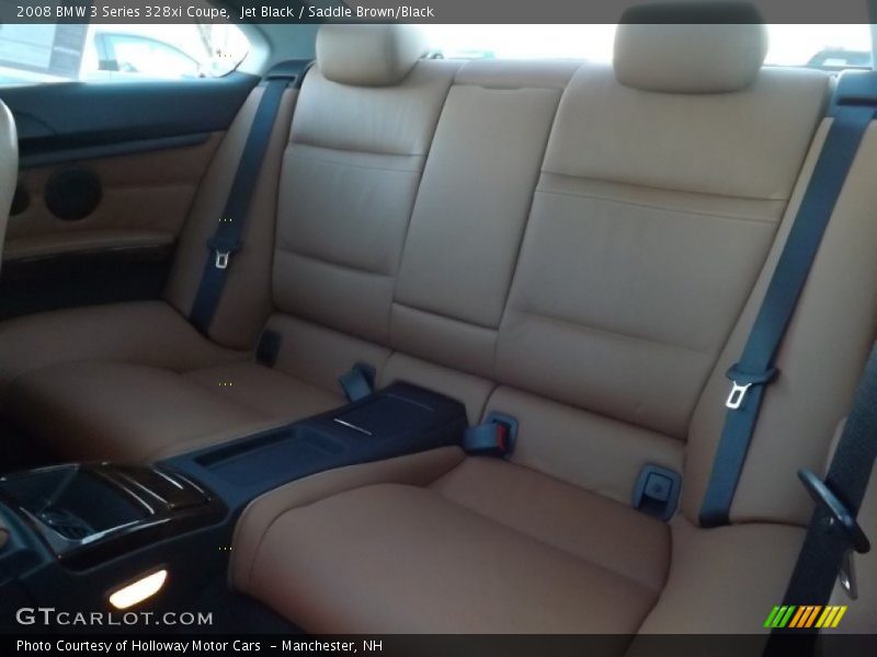 Jet Black / Saddle Brown/Black 2008 BMW 3 Series 328xi Coupe