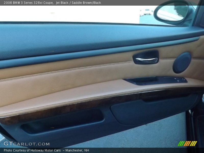 Jet Black / Saddle Brown/Black 2008 BMW 3 Series 328xi Coupe