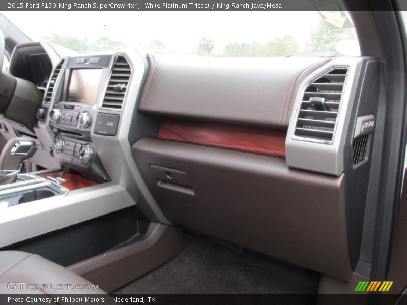 Dashboard of 2015 F150 King Ranch SuperCrew 4x4