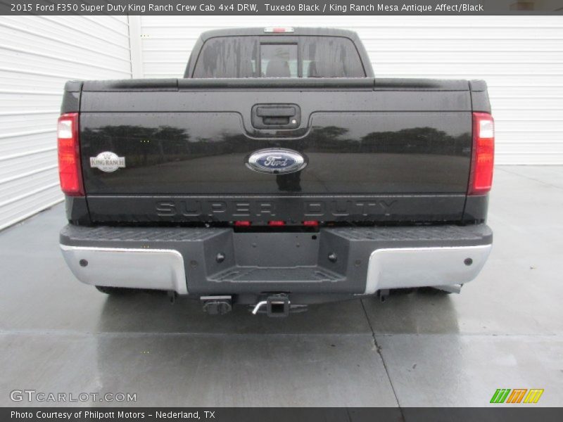 Tuxedo Black / King Ranch Mesa Antique Affect/Black 2015 Ford F350 Super Duty King Ranch Crew Cab 4x4 DRW