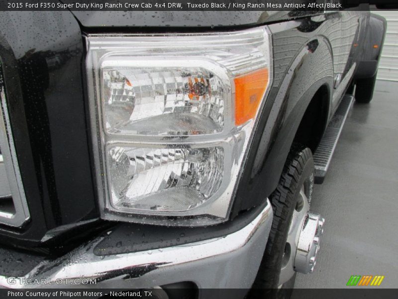 Tuxedo Black / King Ranch Mesa Antique Affect/Black 2015 Ford F350 Super Duty King Ranch Crew Cab 4x4 DRW