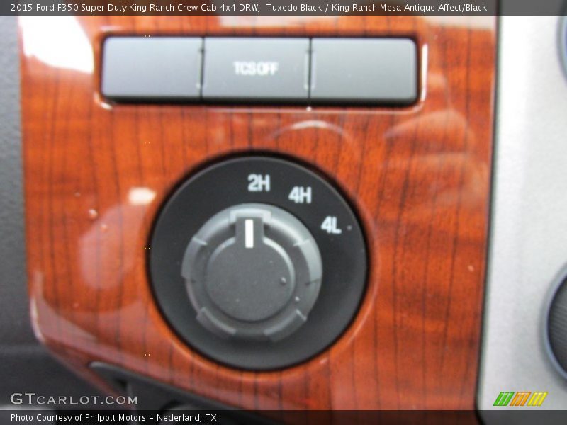 Tuxedo Black / King Ranch Mesa Antique Affect/Black 2015 Ford F350 Super Duty King Ranch Crew Cab 4x4 DRW