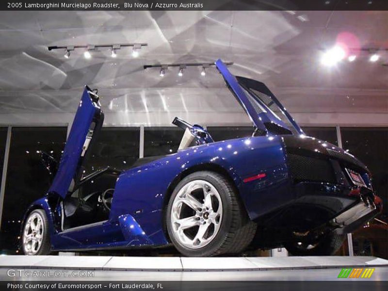 Blu Nova / Azzurro Australis 2005 Lamborghini Murcielago Roadster