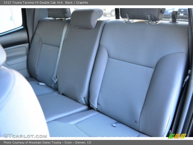 Black / Graphite 2015 Toyota Tacoma V6 Double Cab 4x4