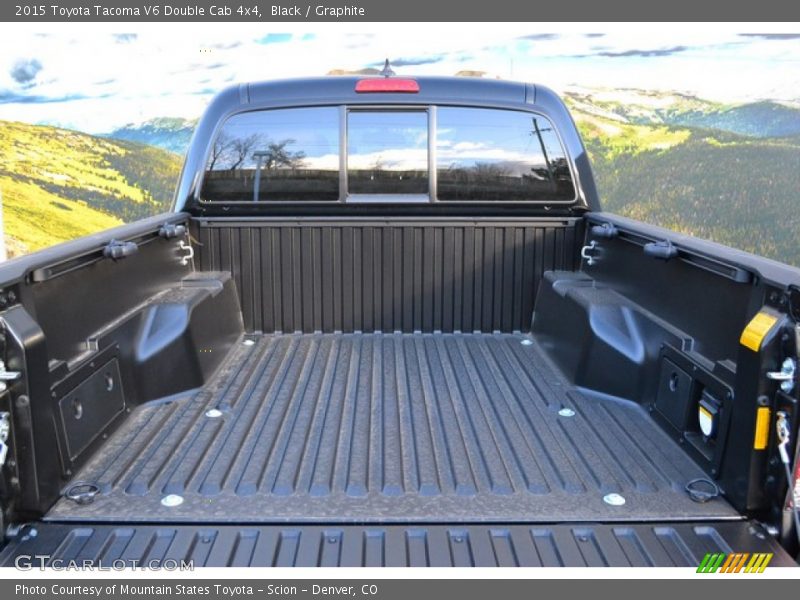 Black / Graphite 2015 Toyota Tacoma V6 Double Cab 4x4