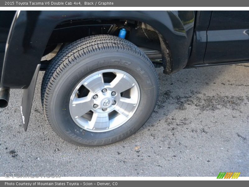 Black / Graphite 2015 Toyota Tacoma V6 Double Cab 4x4