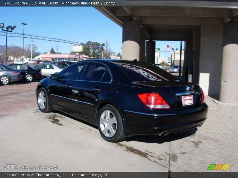 Nighthawk Black Pearl / Ebony 2005 Acura RL 3.5 AWD Sedan