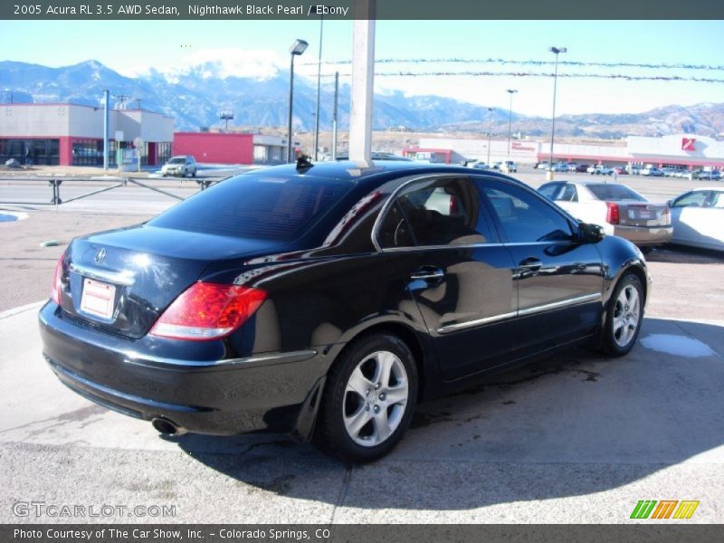 Nighthawk Black Pearl / Ebony 2005 Acura RL 3.5 AWD Sedan