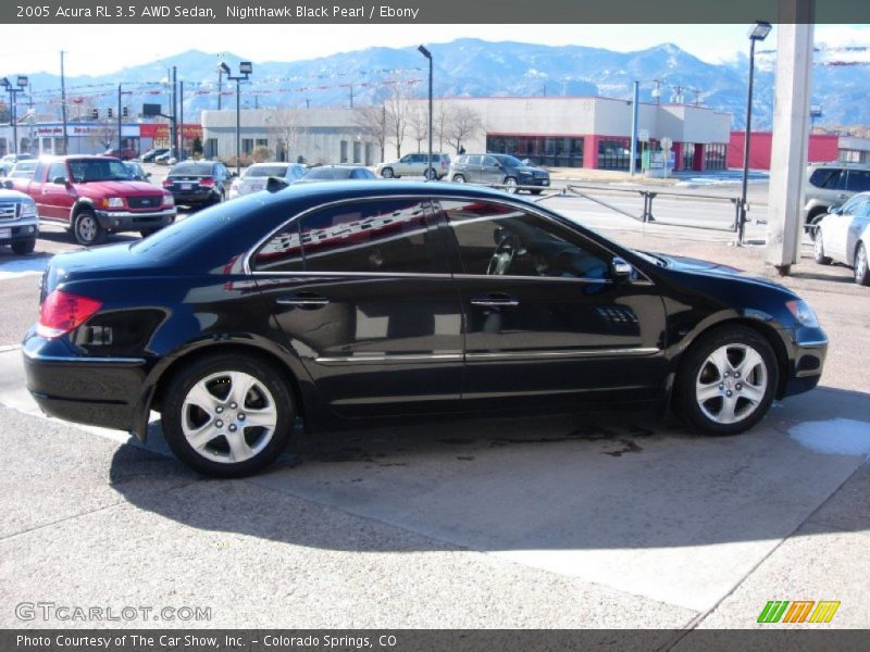 Nighthawk Black Pearl / Ebony 2005 Acura RL 3.5 AWD Sedan