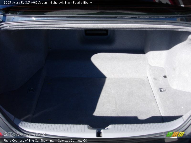 Nighthawk Black Pearl / Ebony 2005 Acura RL 3.5 AWD Sedan