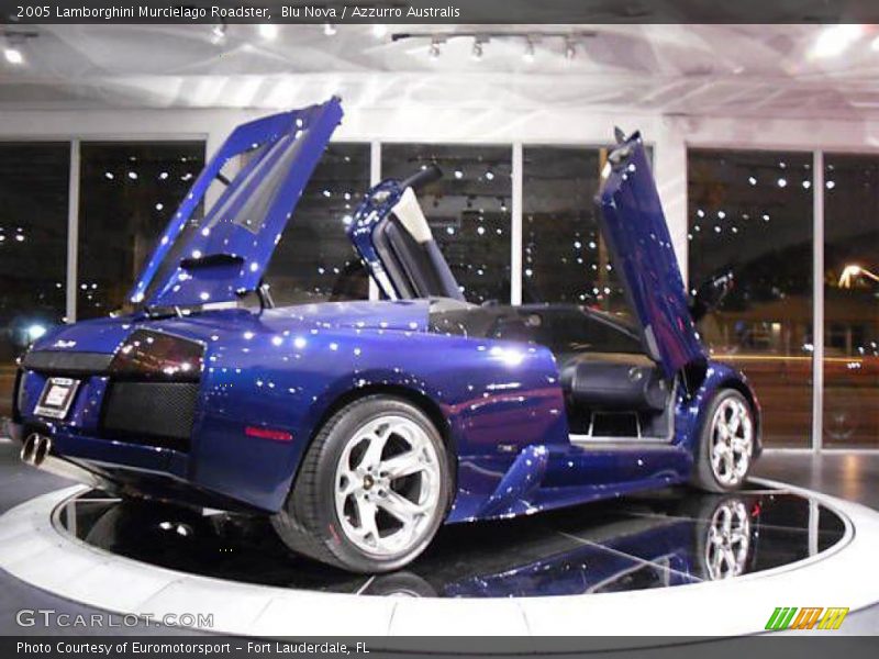 Blu Nova / Azzurro Australis 2005 Lamborghini Murcielago Roadster
