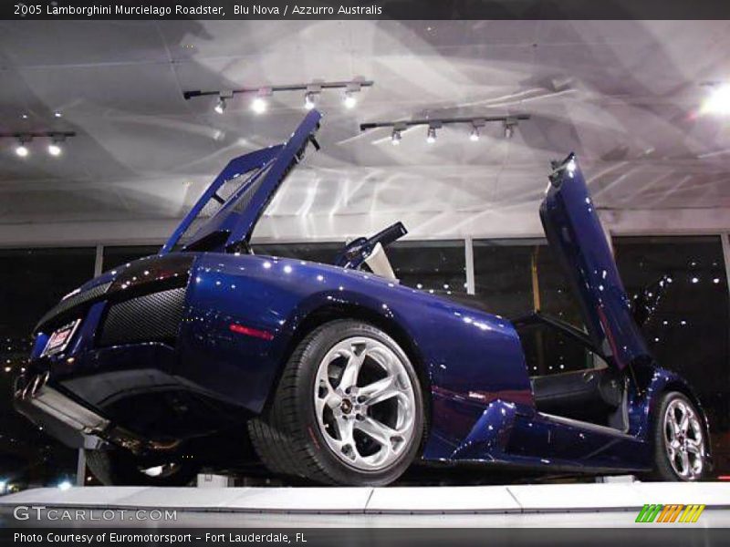 Blu Nova / Azzurro Australis 2005 Lamborghini Murcielago Roadster