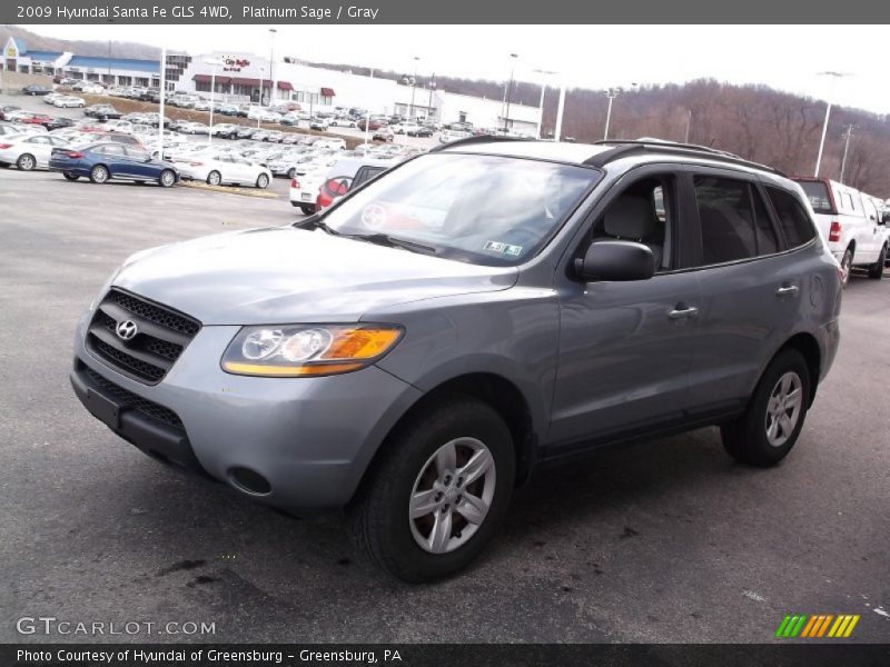 Front 3/4 View of 2009 Santa Fe GLS 4WD