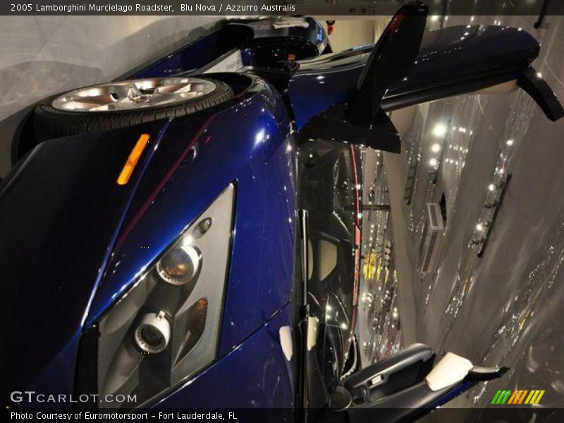 Blu Nova / Azzurro Australis 2005 Lamborghini Murcielago Roadster