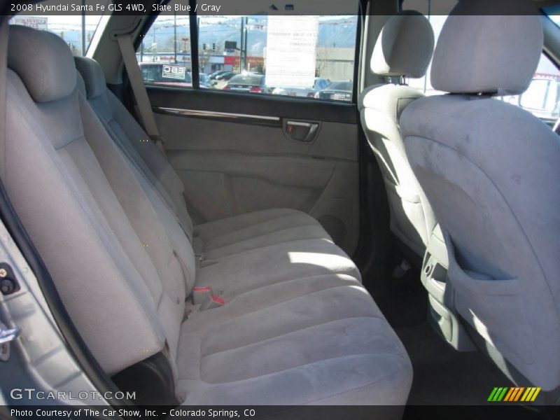 Slate Blue / Gray 2008 Hyundai Santa Fe GLS 4WD