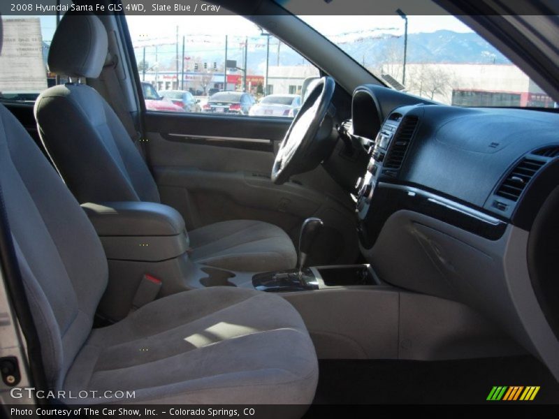Slate Blue / Gray 2008 Hyundai Santa Fe GLS 4WD
