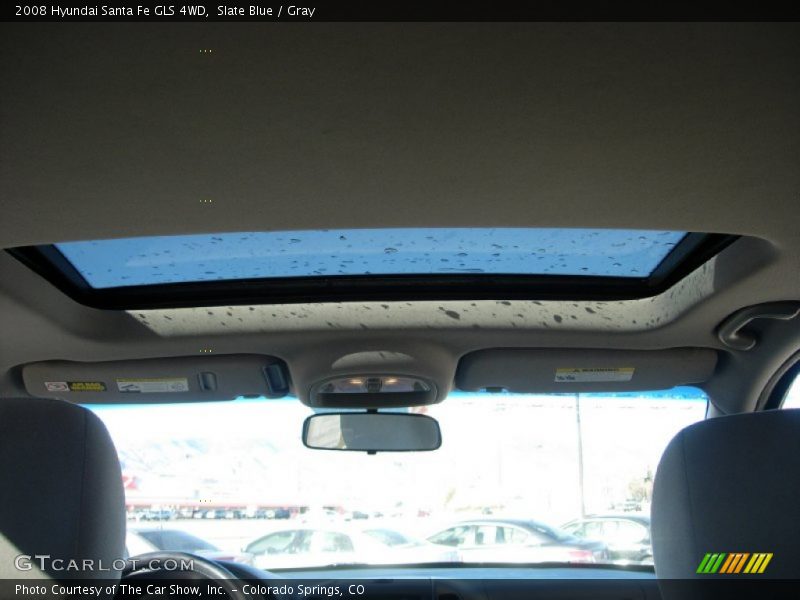 Slate Blue / Gray 2008 Hyundai Santa Fe GLS 4WD