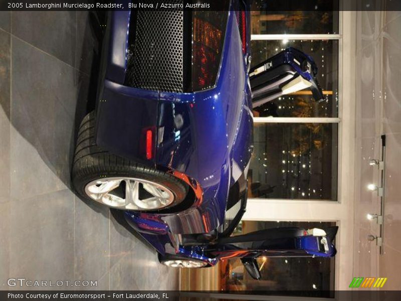 Blu Nova / Azzurro Australis 2005 Lamborghini Murcielago Roadster