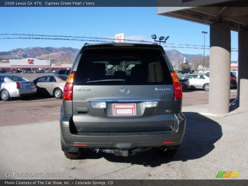 Cypress Green Pearl / Ivory 2006 Lexus GX 470